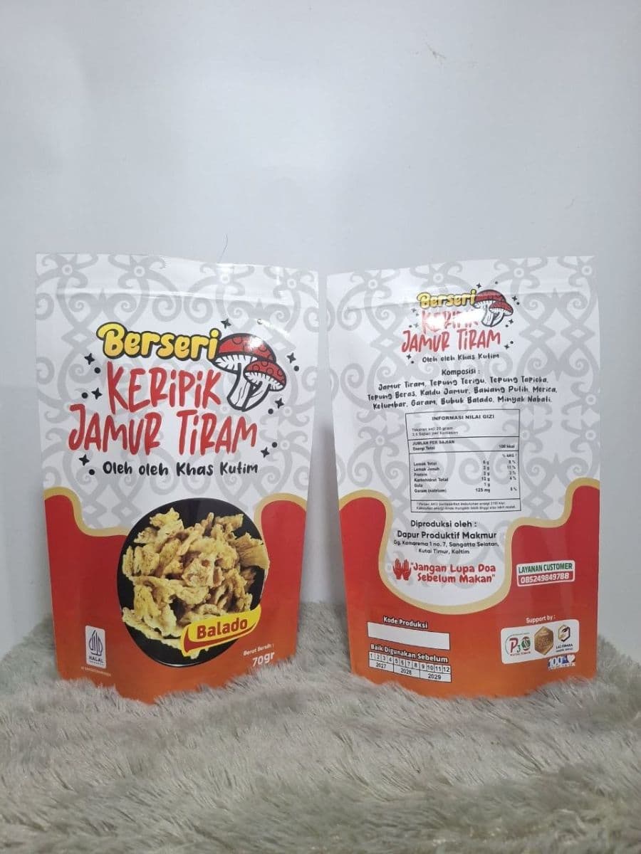 Jamur Tiram Varian Rasa Balado