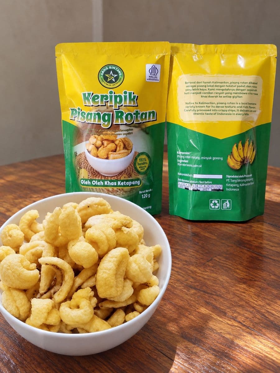 Keripik pisang rotan_sang bintang